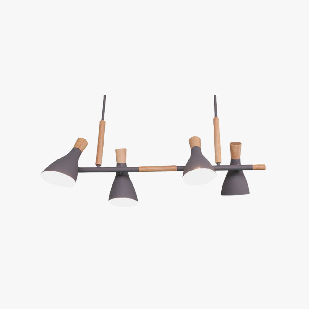 Nordic Rope Wood Pendant Light For Warm Ambience