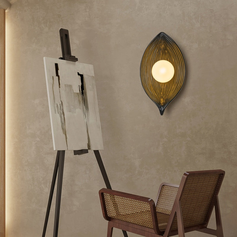 Lumina Modern LED Wall Light With Black White Or Wood Finish