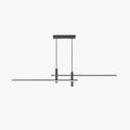 Modern Linear Pendant Light With Focused Dining Illumination
