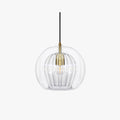 Glass Globe Pendant Light For Modern Ambience Clear Or Amber