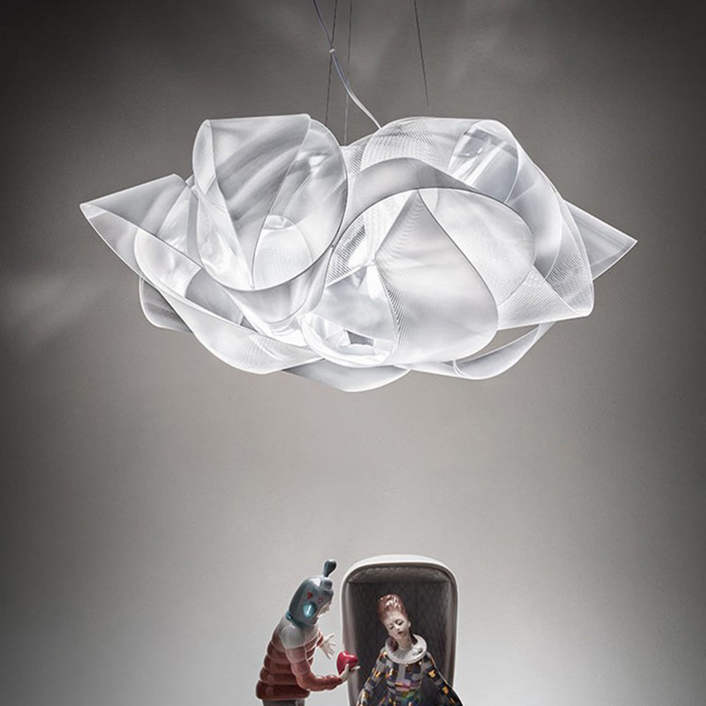 Elegant Art Deco Floral Pendant Light For Living Rooms