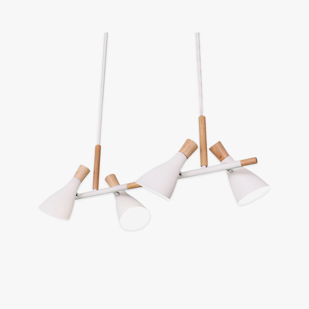 Nordic Rope Wood Pendant Light For Warm Ambience
