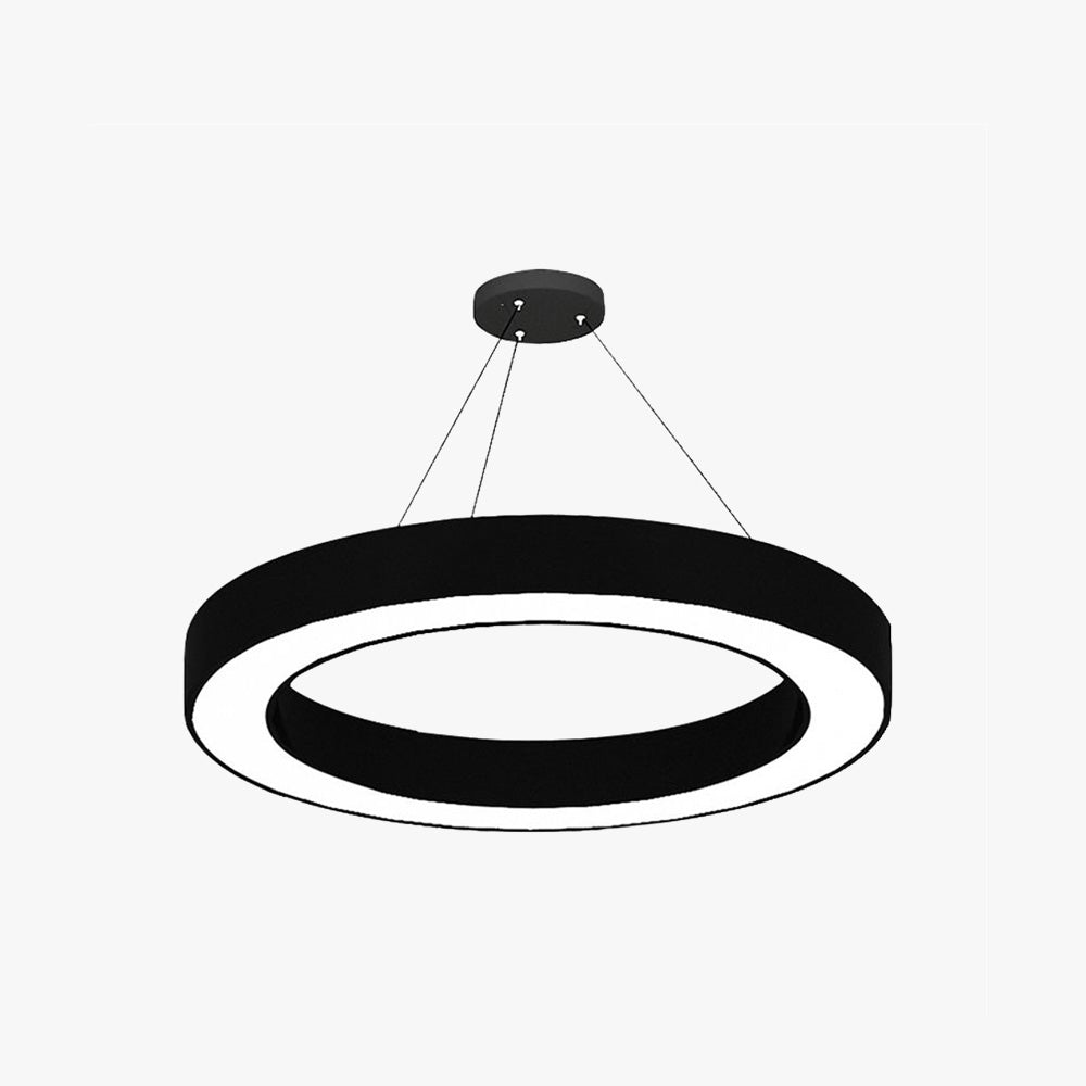 Suspension Lumineuse Anneau Minimaliste Pour Ambiance Chaleureuse