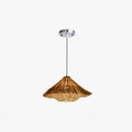 Handwoven Rattan Pendant Light for Ambient Living Spaces