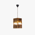 Vintage Rectangular Pendant Light Delivers Ambience