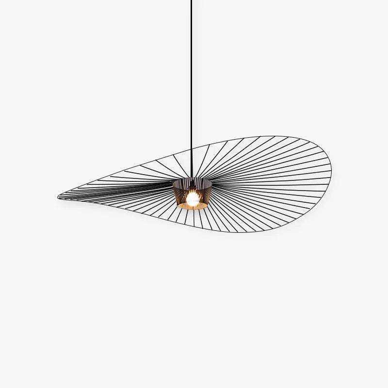 Floral Fabric Pendant Light Warm Ambient Glow