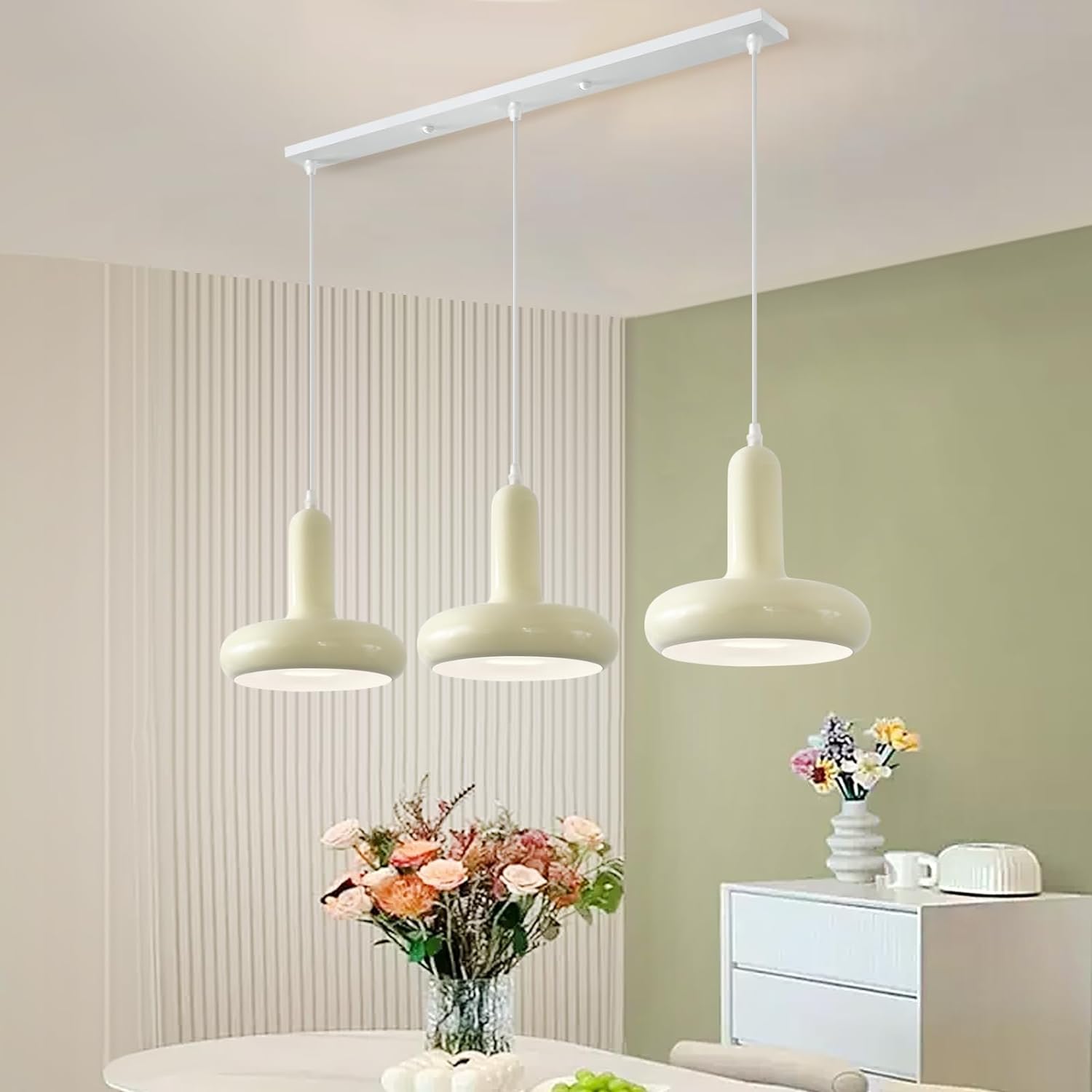 Modern Minimalist Pendant Light for Bedroom with Soft Glow