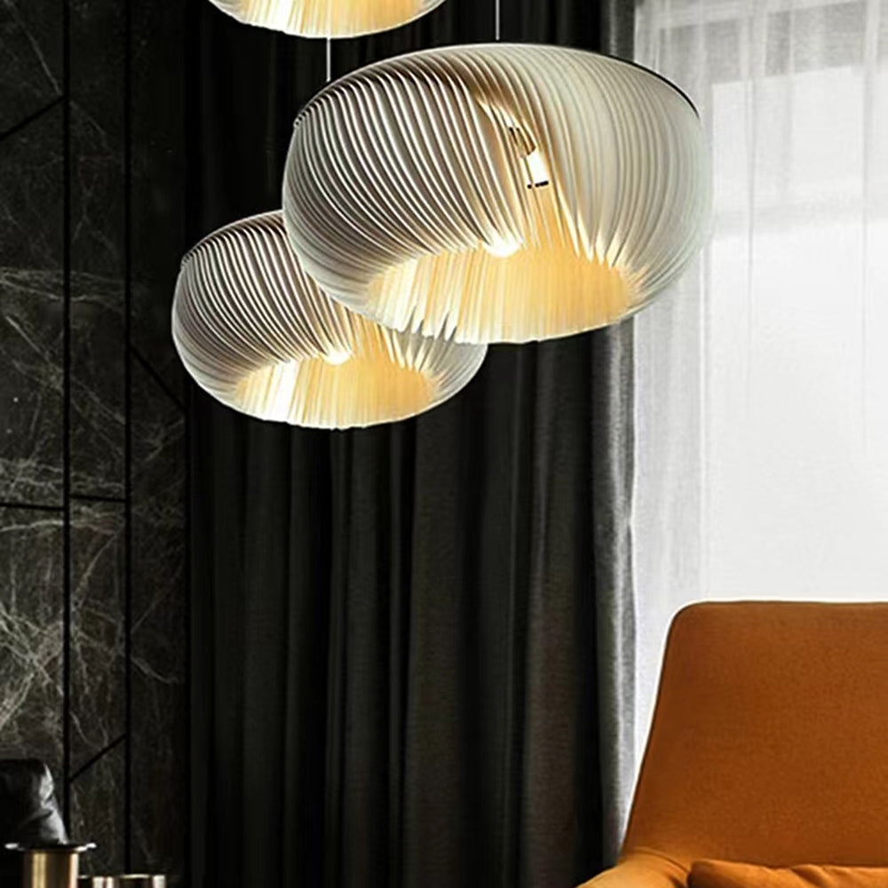 Nordic Circle Pendant Light With Soft Diffuser