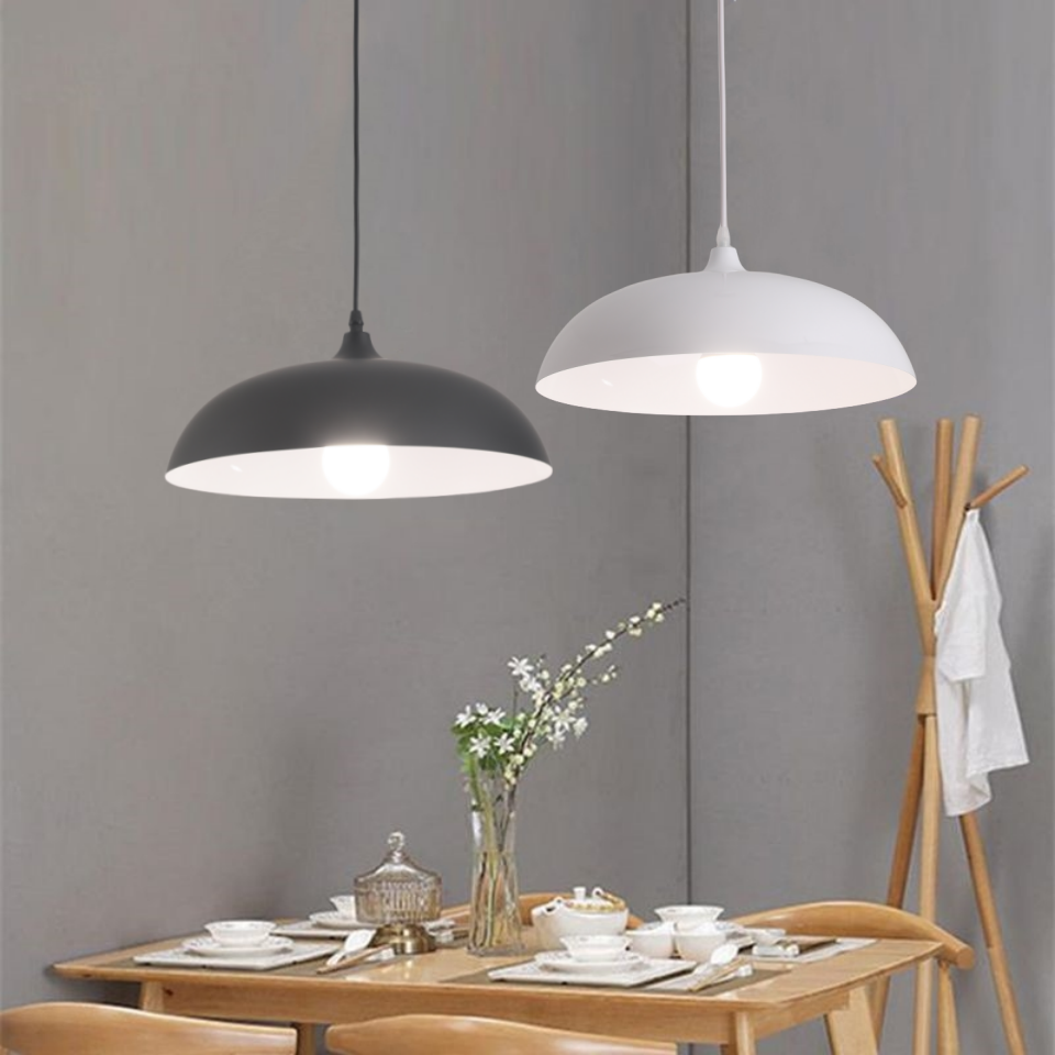 Colorful Dome Pendant Light For Modern Dining