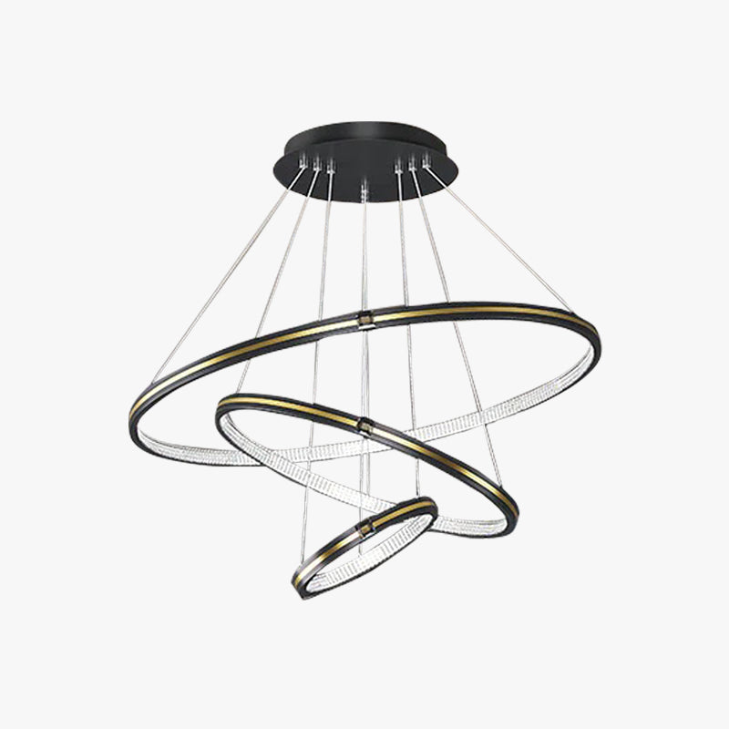 Bright LED Ring Pendant Light For Living And Dining Rooms