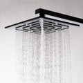 Rain Shower Heads - 12" Chrome Stainless Steel Multiple Holes Water Out Square Rain Shower Head Rainfall Showerheads
