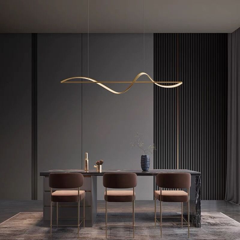 Modern Wave Pendant Light for Elegant Illumination