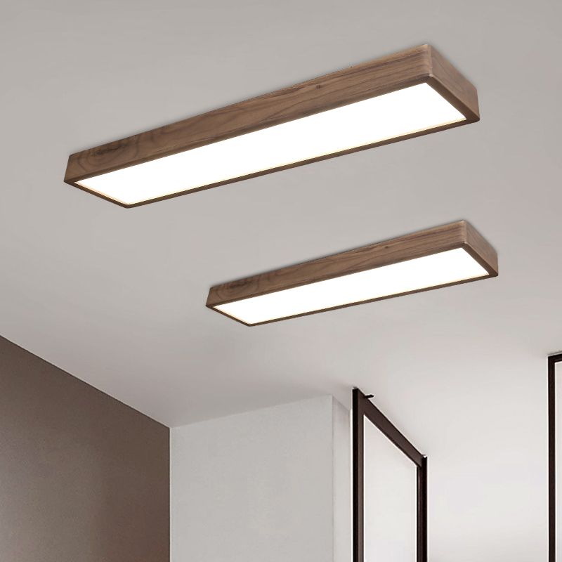 Aurora LED Rectangular Flush Mount Ceiling Light