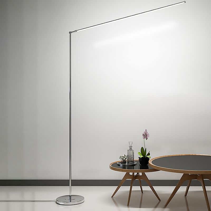 Astra Linear Minimalist Dimmable Floor Lamp Two Colour Finishes