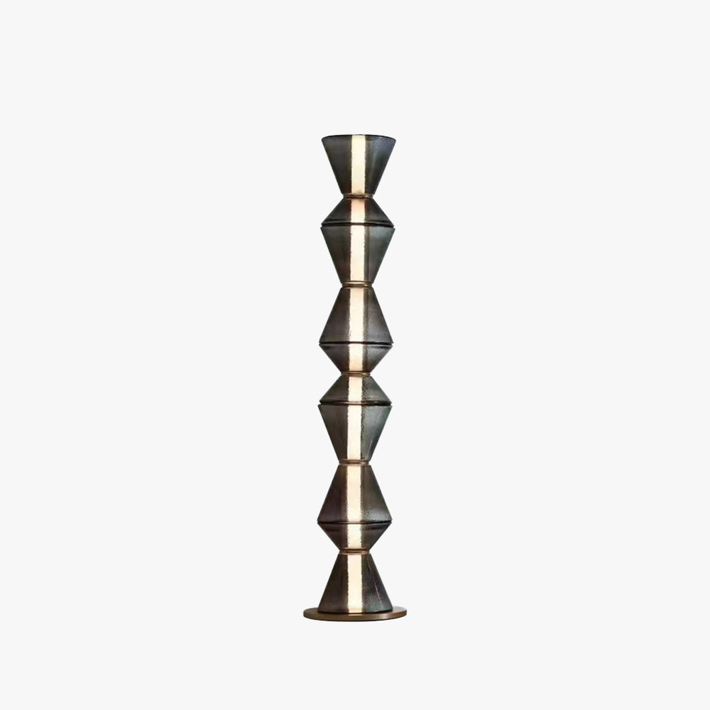 Lampe LED Pendante et Lampadaire Noir Verre Design Nordique