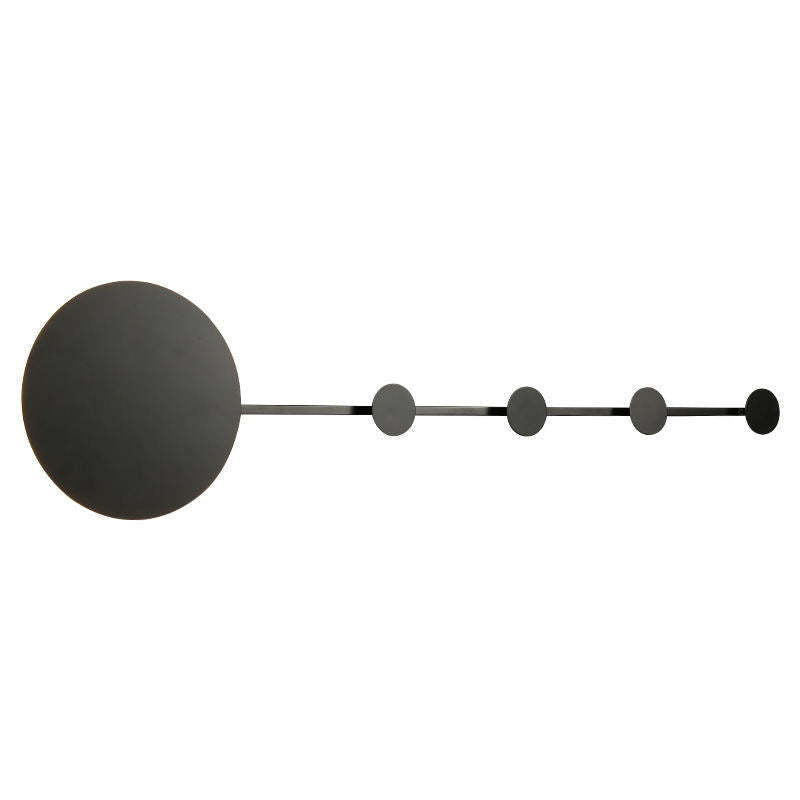 Contemporary LED Porch Wall Lamp With Integrated Coat Rack