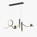 Starry Night Linear Pendant Light for Warm Ambience