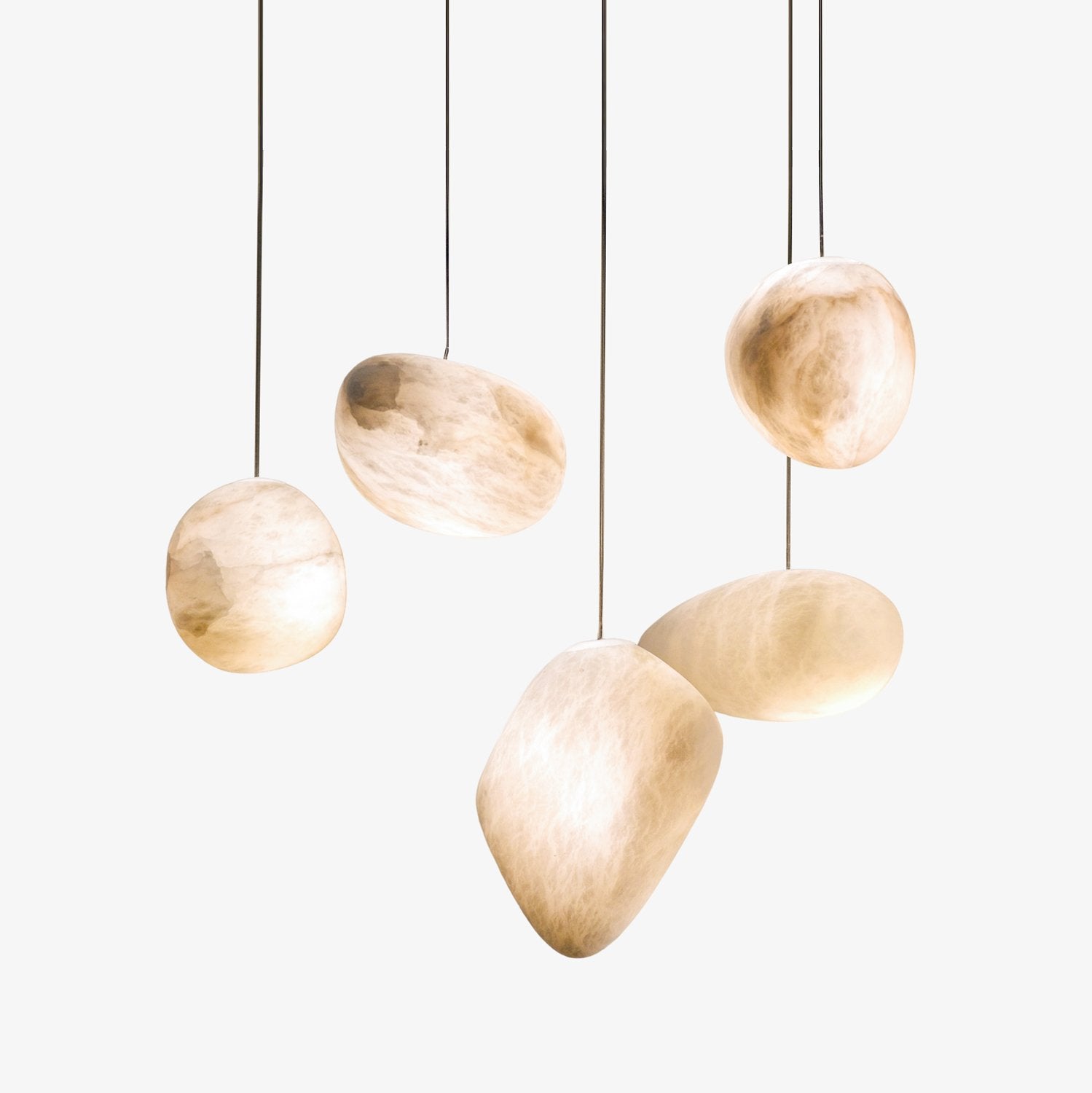 Nerida Alabaster Pendant Light Soft Ambient Glow