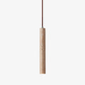 Travertine Cylindrical Pendant Light For Indoor Ambience