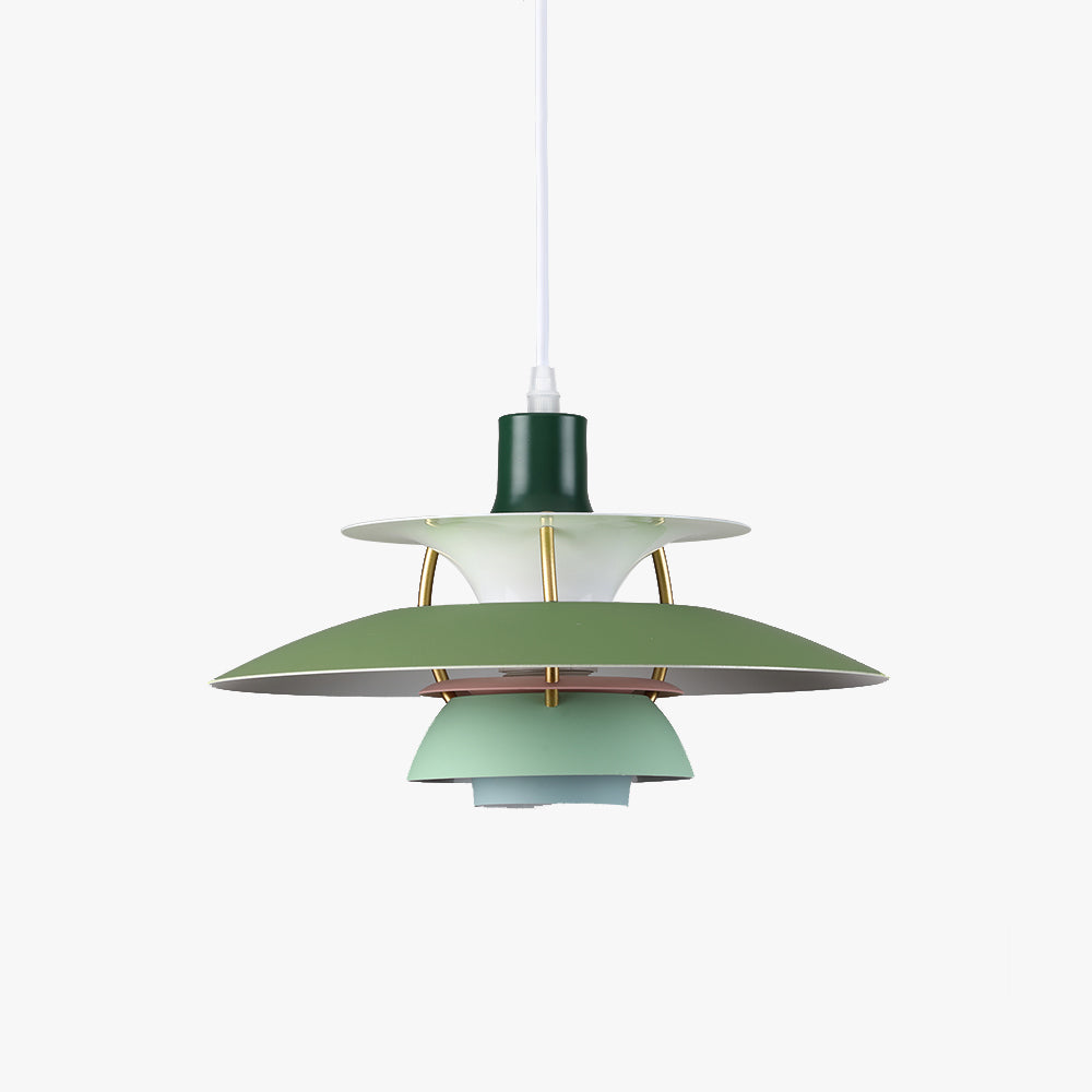 Vibrant Umbrella Pendant Light With 15 Colors