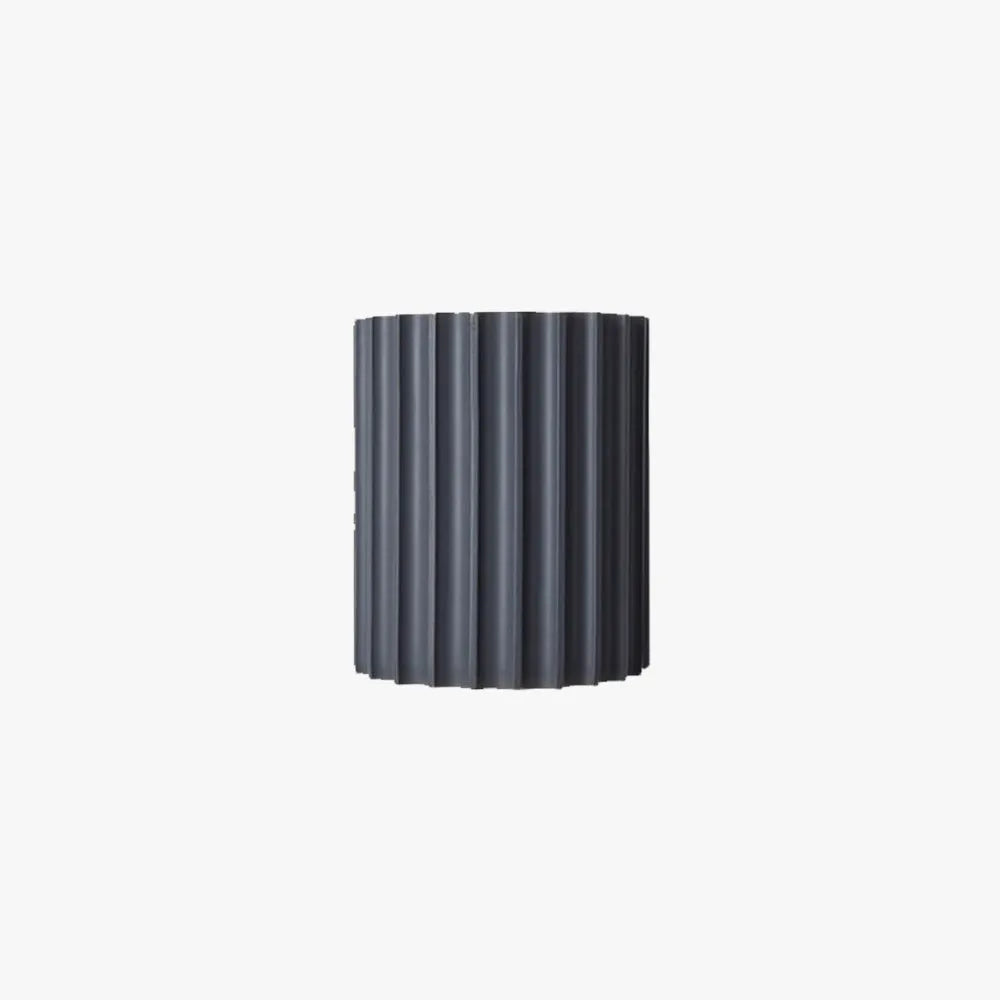 Semi Cylindrical Resin Wall Light For Modern Interiors