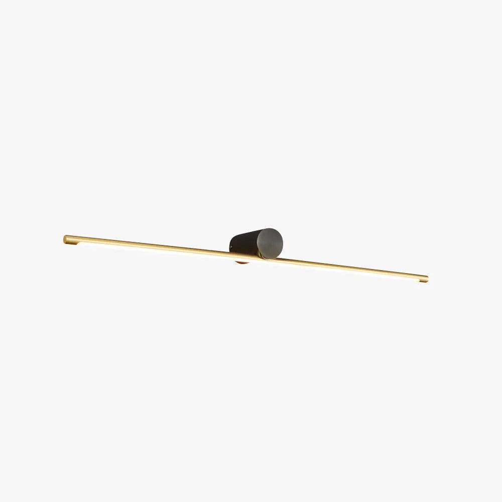 Minimalist Linear Vanity Wall Lamp With Mirror Front