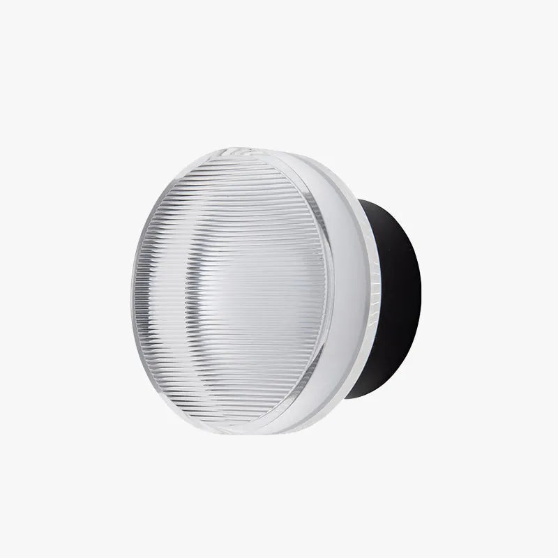 Contemporary Mini Bowl Metal Wall Lamp In Black And Gold
