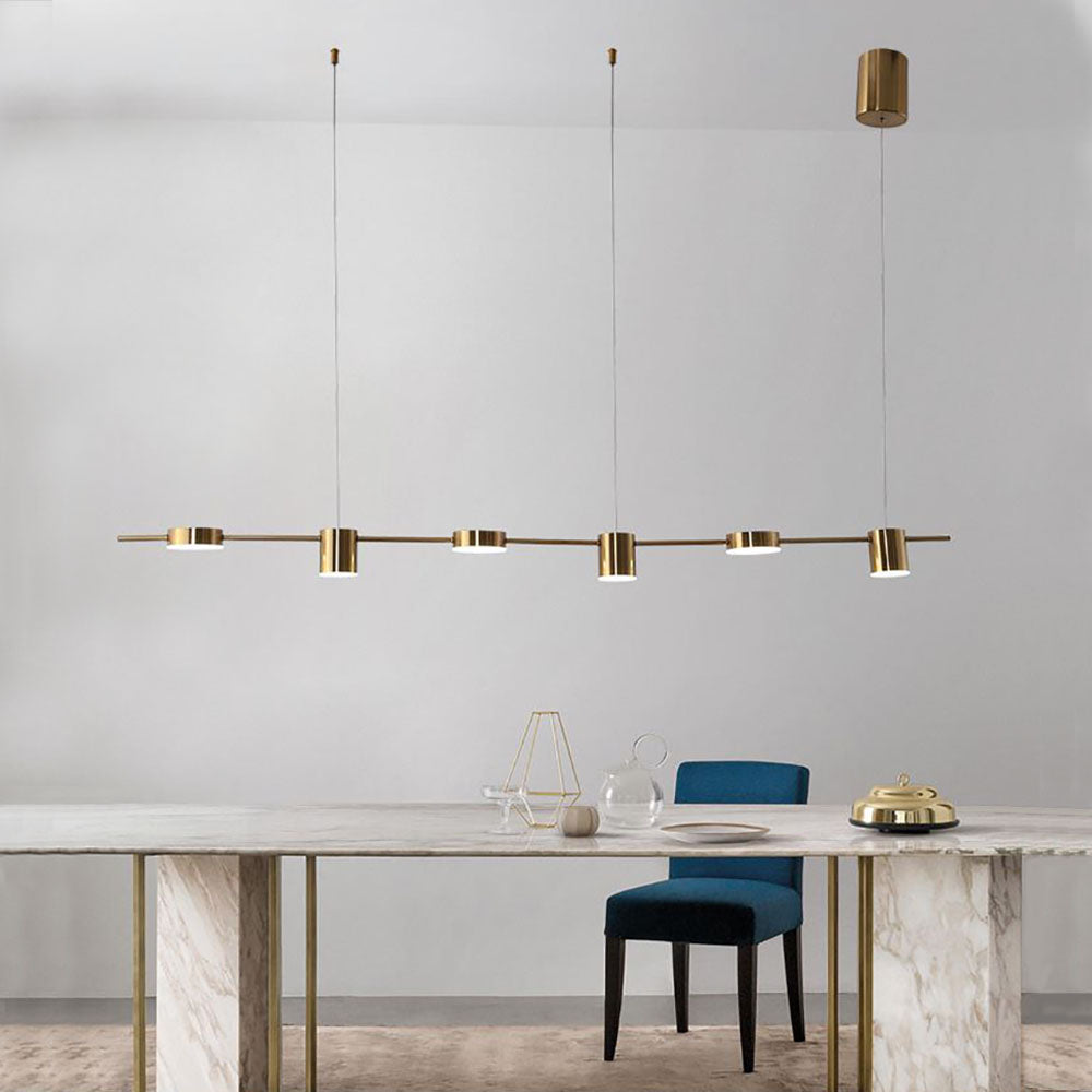 Arisha Elegant Multi Metal Pendant Light Ambient Lighting