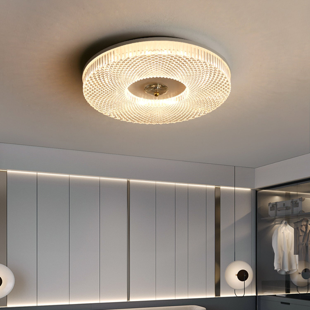 Winged Crystal Wall Sconce With Gold Finish For Bedroom