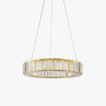Round Crystal Pendant Light For Elegant Ambience