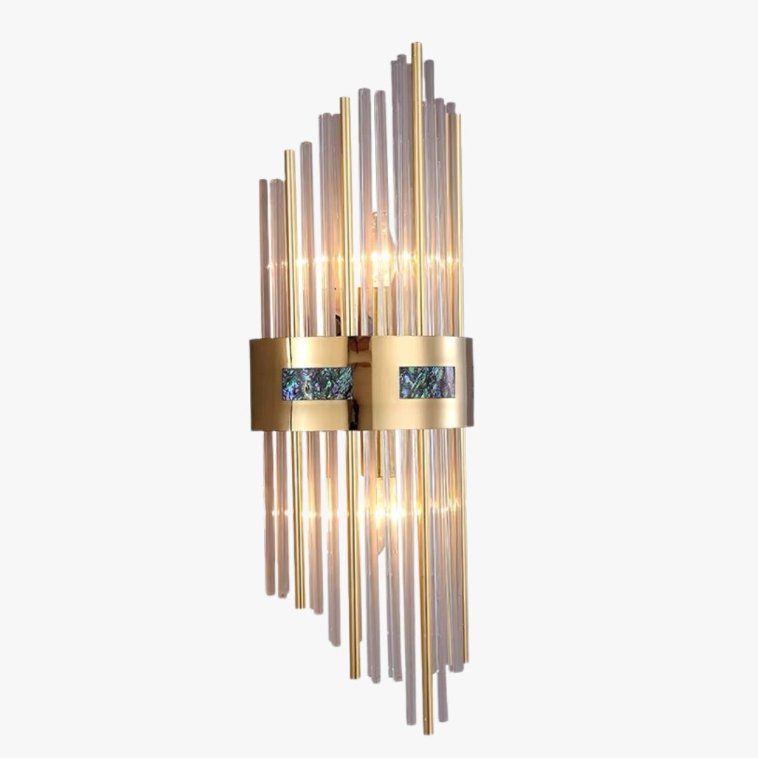 Crystal Wall Lamp Bedside Light 18cm Diameter Dimmable Warm White