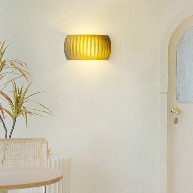 Elysian Resin LED Wall Light Dimmable Three Colour Temperatures