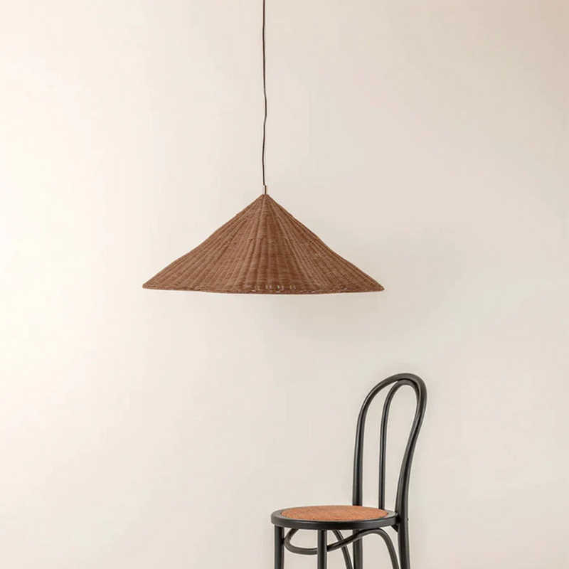 Vintage Rattan Pendant Light for Cozy Living Rooms