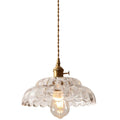 Vintage Clear Glass Pendant Light For Subtle Ambient Glow