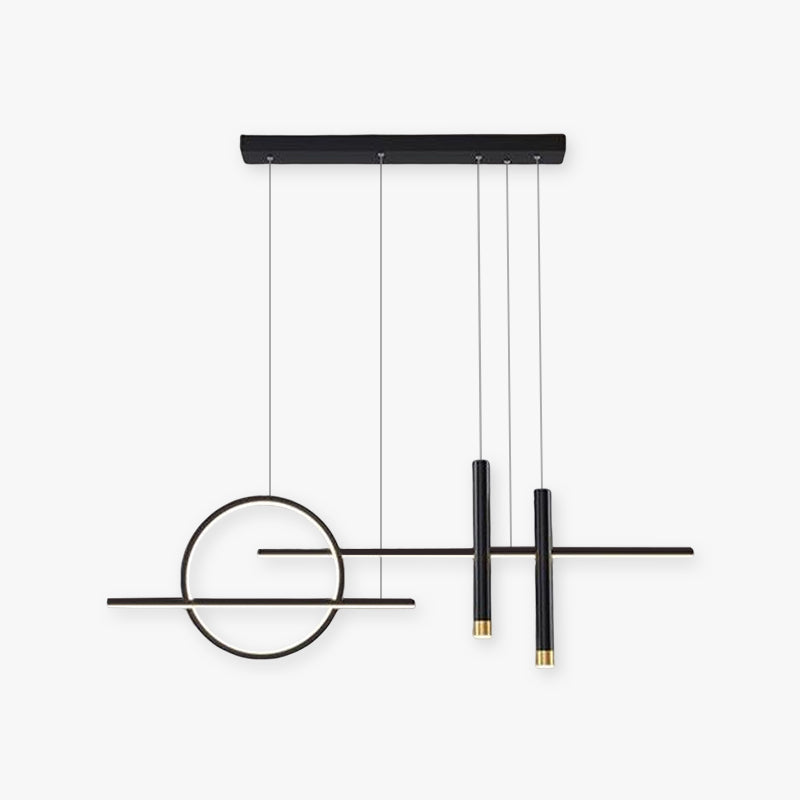Led Minimalist Ring Pendant Light For Modern Interiors