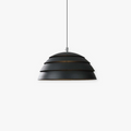 Semi Globe Metal Pendant Light With Warm Glow