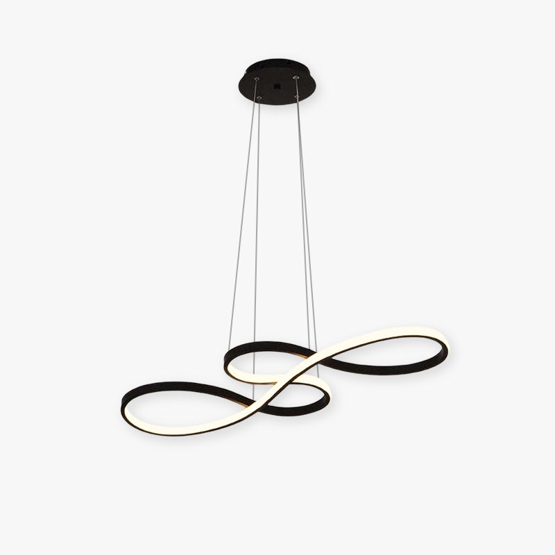 Musical Note Pendant Light With Warm Ambient Glow