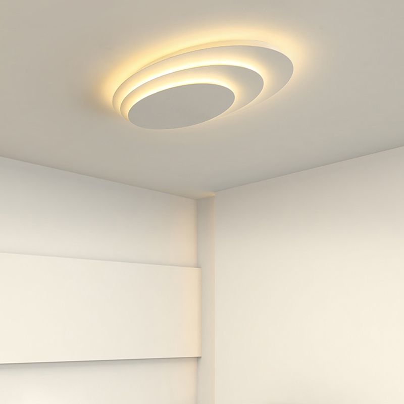 Rose Petal Ceiling Light With Layered Petal Design