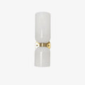 Arisha Dual Head LED Wall Lamp White Chrome For Bedroom No Assembly