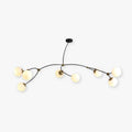 Minimalist Glass Pendant Chandelier For Living Room