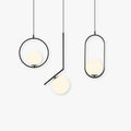 Arisha Glass And Metal Globe Pendant Light For Ambience