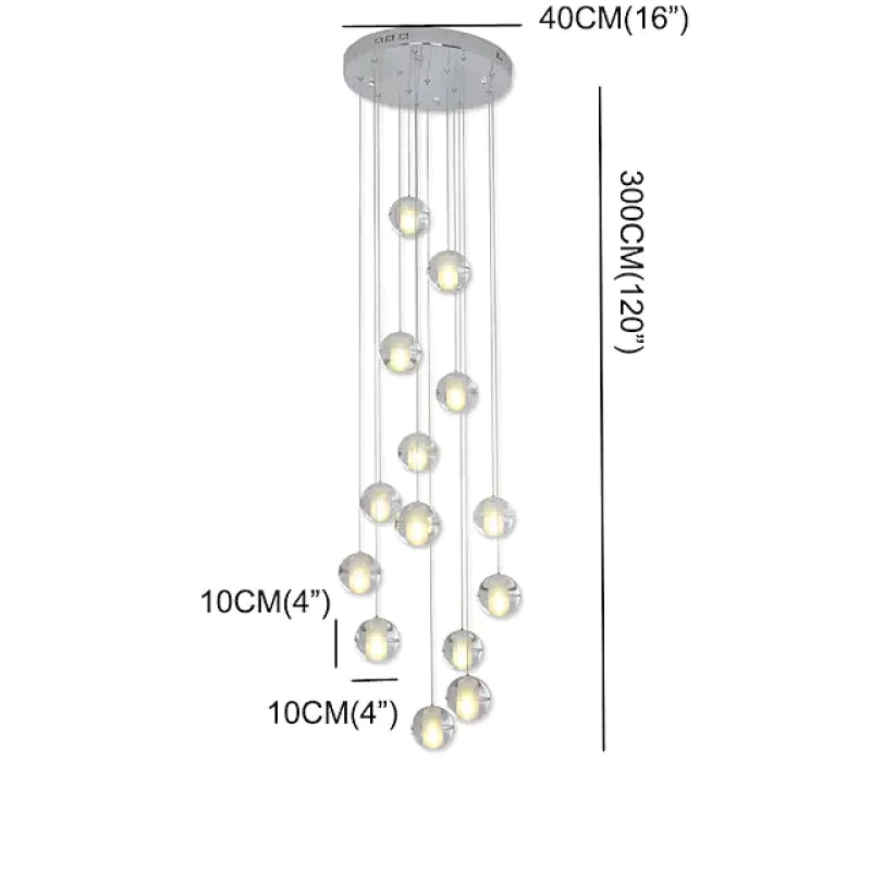 Globe Pendant Light For Foyer Modern Ambience