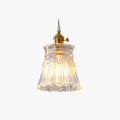 Art Deco Brass Glass Pendant Light Timeless Elegance