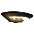 Orbit Black Metal LED Outdoor Wall Light