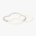 Hollow Cloud Ceiling Light In White And Pink