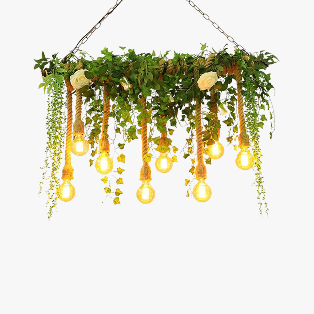 Green Glass Pendant Light For Ambient Glow