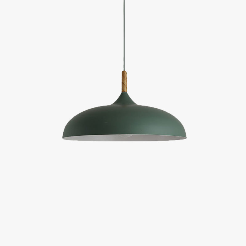 Modern Dome Pendant Light For Dining Room With Soft Glow
