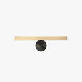 Nexa Geometric Wall Light Black And Gold For Bedroom