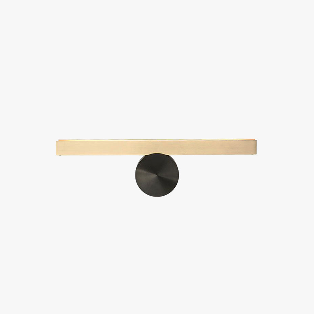 Nexa Geometric Wall Light Black And Gold For Bedroom
