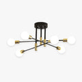 Metal Retro Satellite Flush Mount Ceiling Light
